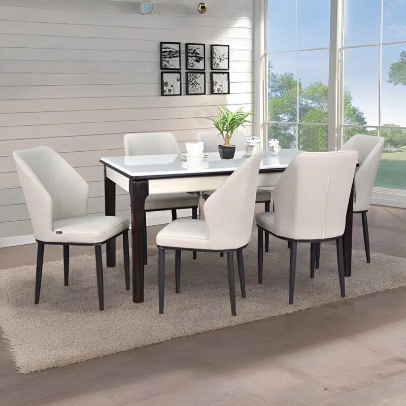 Italian Marble Dining Set