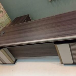 luxury wooden L shape office table