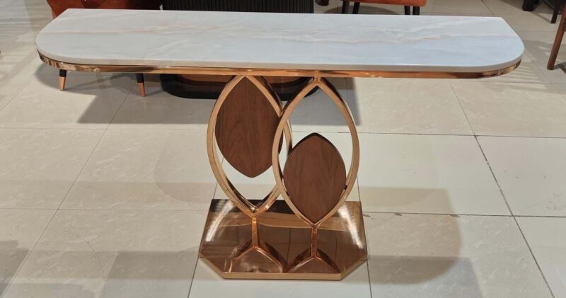 luxury console marble table