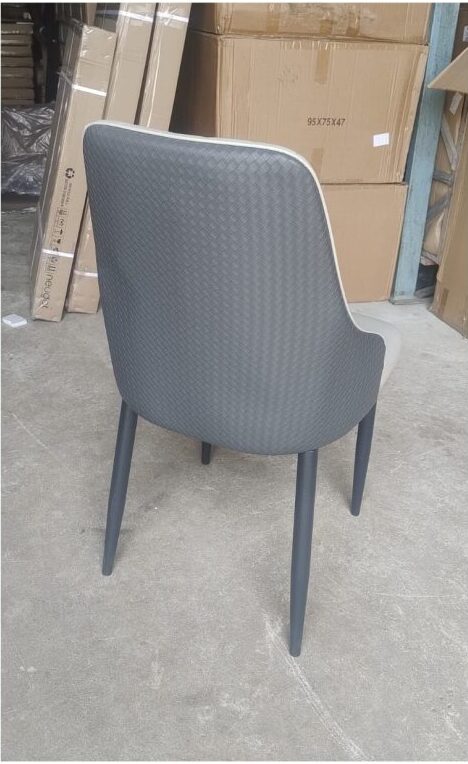 Wavy Accent Chair with Back Support
