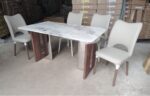 Elegant Light Dining Table Set