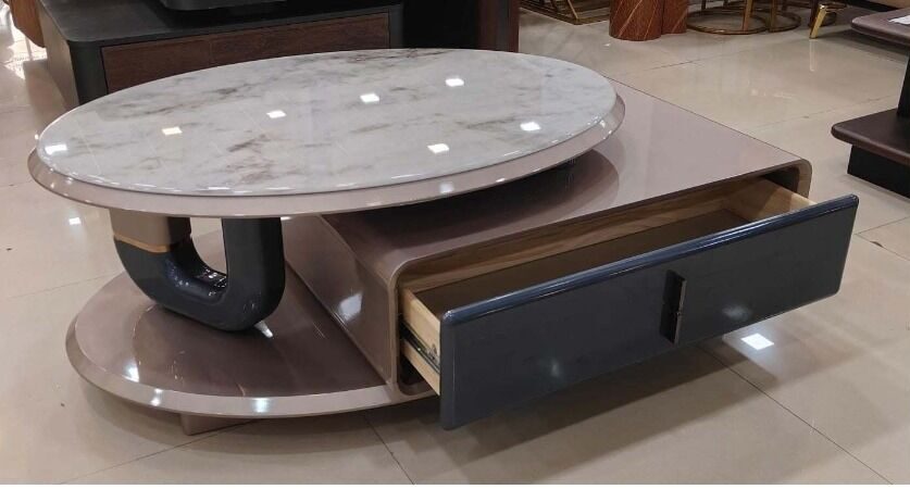 mild steel rectangular center table