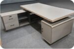 L shape modern CEO & MANAGER office table