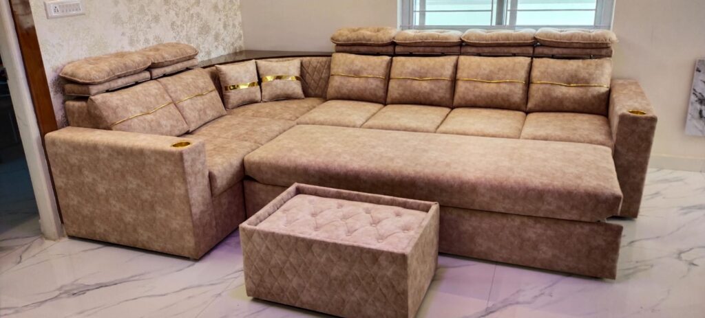 L Shape Sofa for Small Living Room