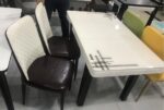 Modern Extendable Dining Set 1+4